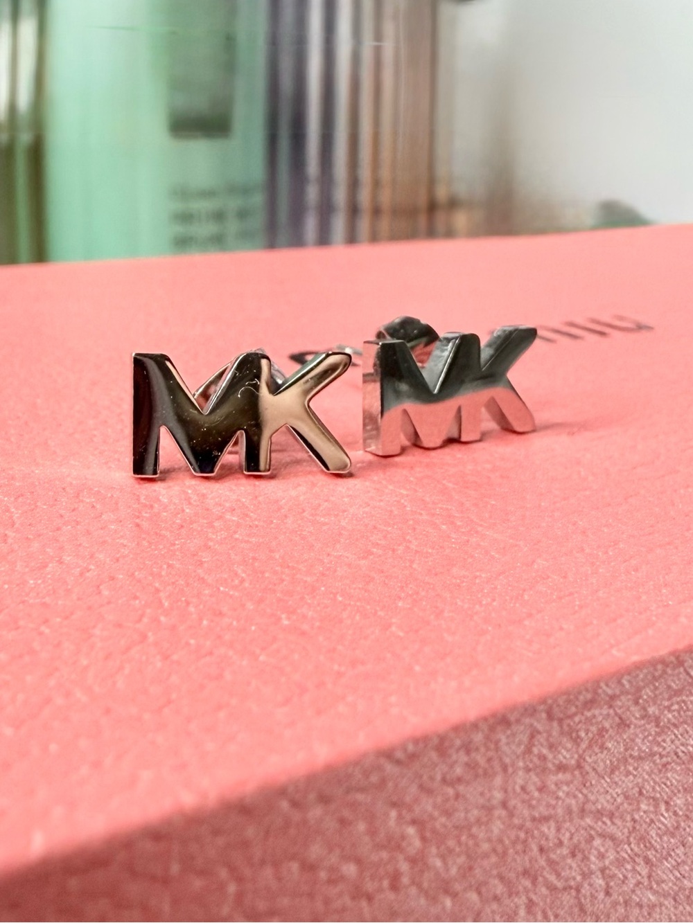 Fashion Stainless Steel Stud Earrings - Picture 2 of 4